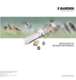 BARDEN: Bearing Solutions for High Speed Dental Handpieces