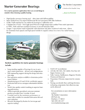 BARDEN: Starter Generator Bearings