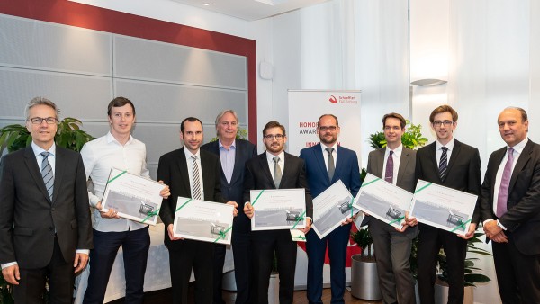 Six young scientists received the Schaeffler FAG Foundation’s 2017 Innovation Award.