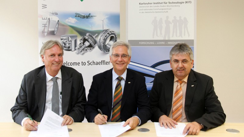 as Karlsruher Institut für Technologie (KIT) und die Schaeffler AG haben ein „Memorandum of Understanding“ (MoU) zu einer Forschungskooperation unterzeichnet.