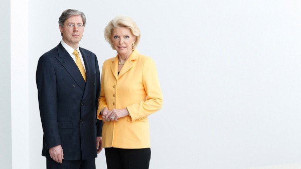 Maria-Elisabeth Schaeffler-Thumann und Georg F. W. Schaeffler
