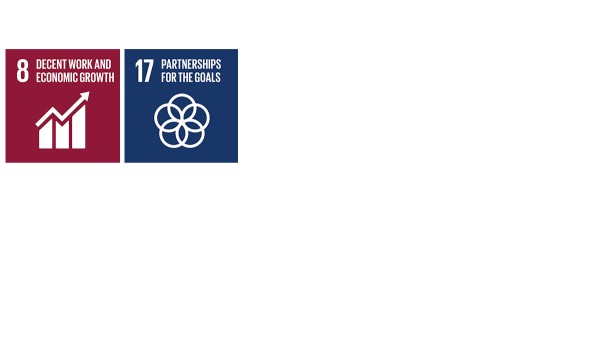 With its activities and measures in the strategy and management field of action, Schaeffler contributes to the Sustainable Development Goals (SDGs) “decent work and economic growth” (SDG 8) as well as “partnerships for the goals” (SDG 17).