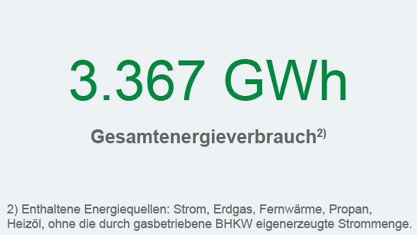 Schaeffler Nachhaltigkeitsbericht 2017, Handlungsfeld Umwelt und Energie, Kennzahl: Energieverbrauch