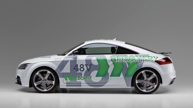 Schaeffler demonstrator vehicle System 48V
