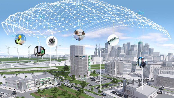 Bauteile mit Sensoren, Aktuatoren und Steuergeräten können wertvolle Daten über den Maschinenzustand erfassen.
