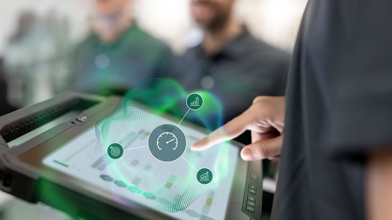 We track the status and progress of our digital transformation with the help of corresponding metrics.