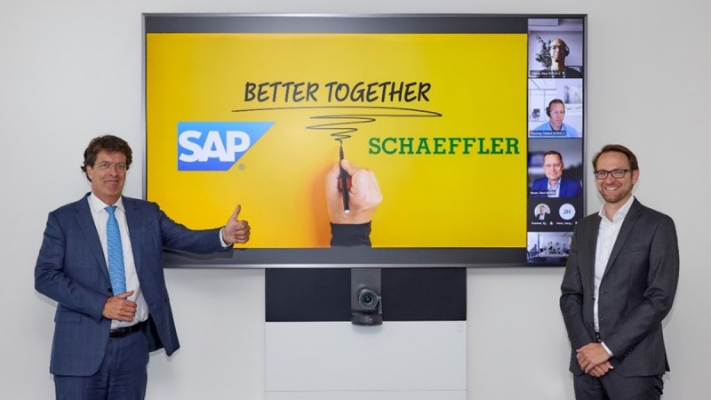 SAP is Schaeffler's strategic partner since 2019.