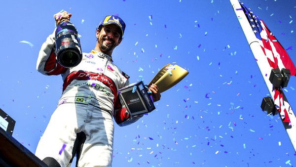 Lucas di Grassi wins the New York ePrix.