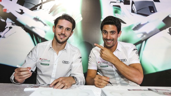 Daniel Abt and Lucas di Grassi: The only driver duo that has remained unchanged since the founding of the series.