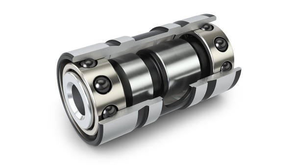 Temperature-resistant roller bearings with up to 50 % less friction demonstrably improve the response behavior.