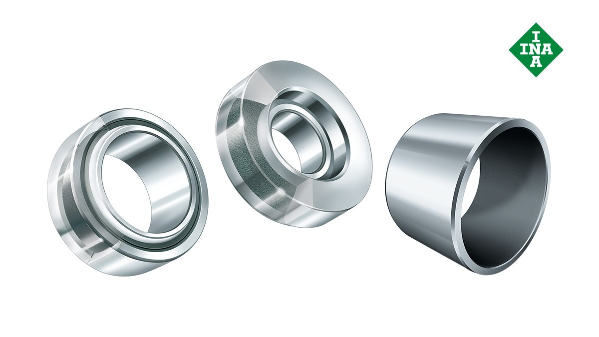 Schaeffler rolling bearings and plain bearings: Maintenance-free plain bearings