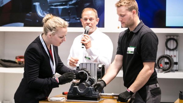 Auf dem Messestand: Einfach mehr Live-Erlebnis
