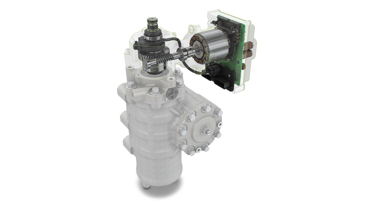 Figure 7: Schaeffler scope of supply for the electrohydraulic steering system (EHPS)