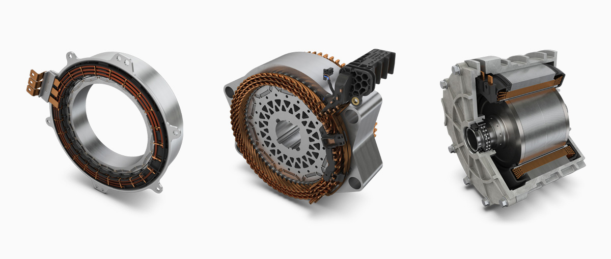 Innovative Elektromotoren und Leistungselektronik