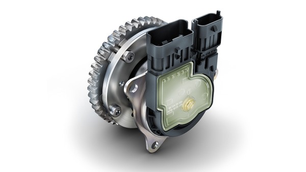 Product development is constantly being refined, as can be seen in the electromechanical camshaft phasing unit.
