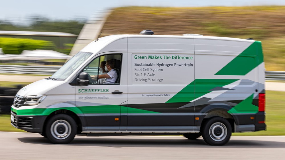 Mercedes shop hydrogen van