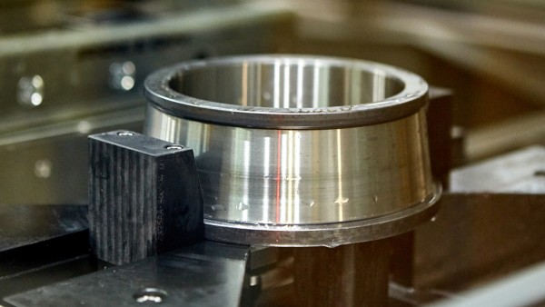 Every single railway bearing is checked for cracks and to ensure the material is free of inclusions.