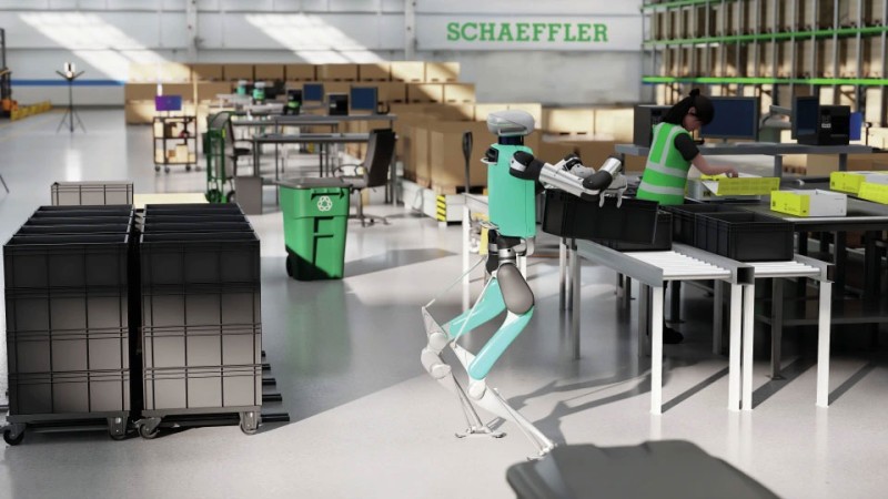 Kollaboration von humanoiden Robotern und Menschen