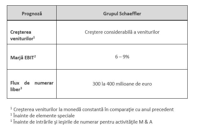 table 3 -guidance Schaeffler Group