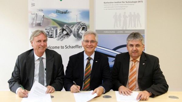 The Karlsruhe Institute of Technology (KIT) and Schaeffler AG have signed a