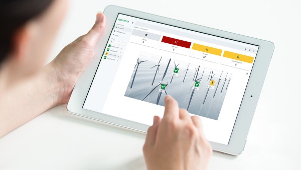 Schaeffler offers various digital services, i.e. the “automated rolling bearing diagnosis”.